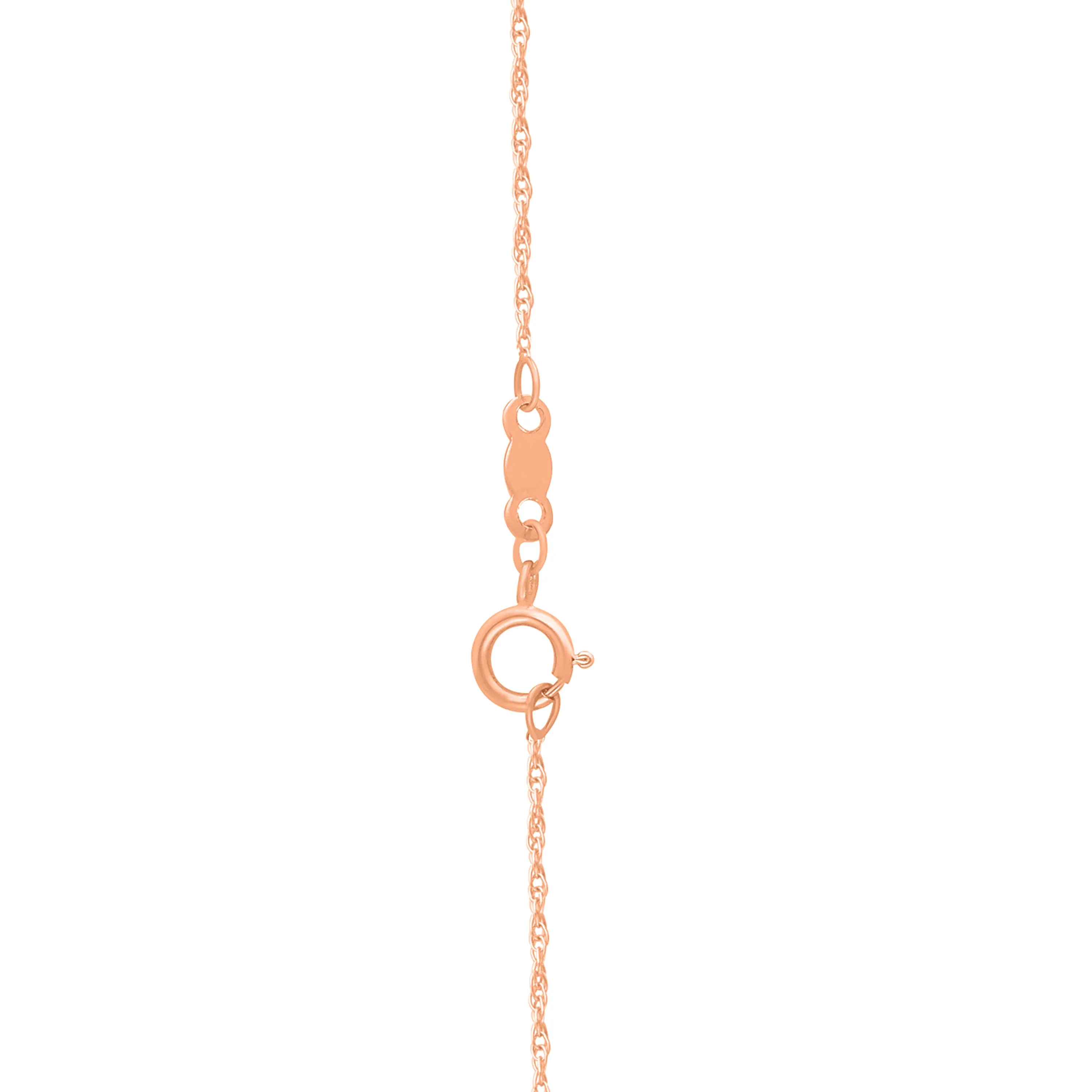 Rose Gold Diamond Eternal Mom Necklace