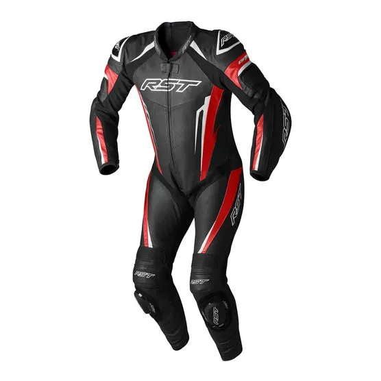 RST Tractech Evo 5 CE Mens Leather Suit - Red / Black / White