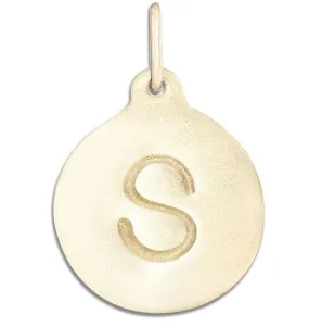 S Alphabet Charm