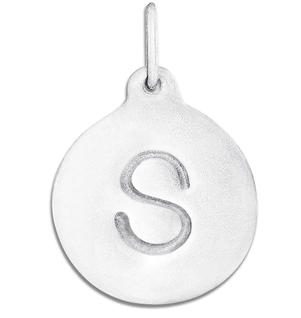 S Alphabet Charm