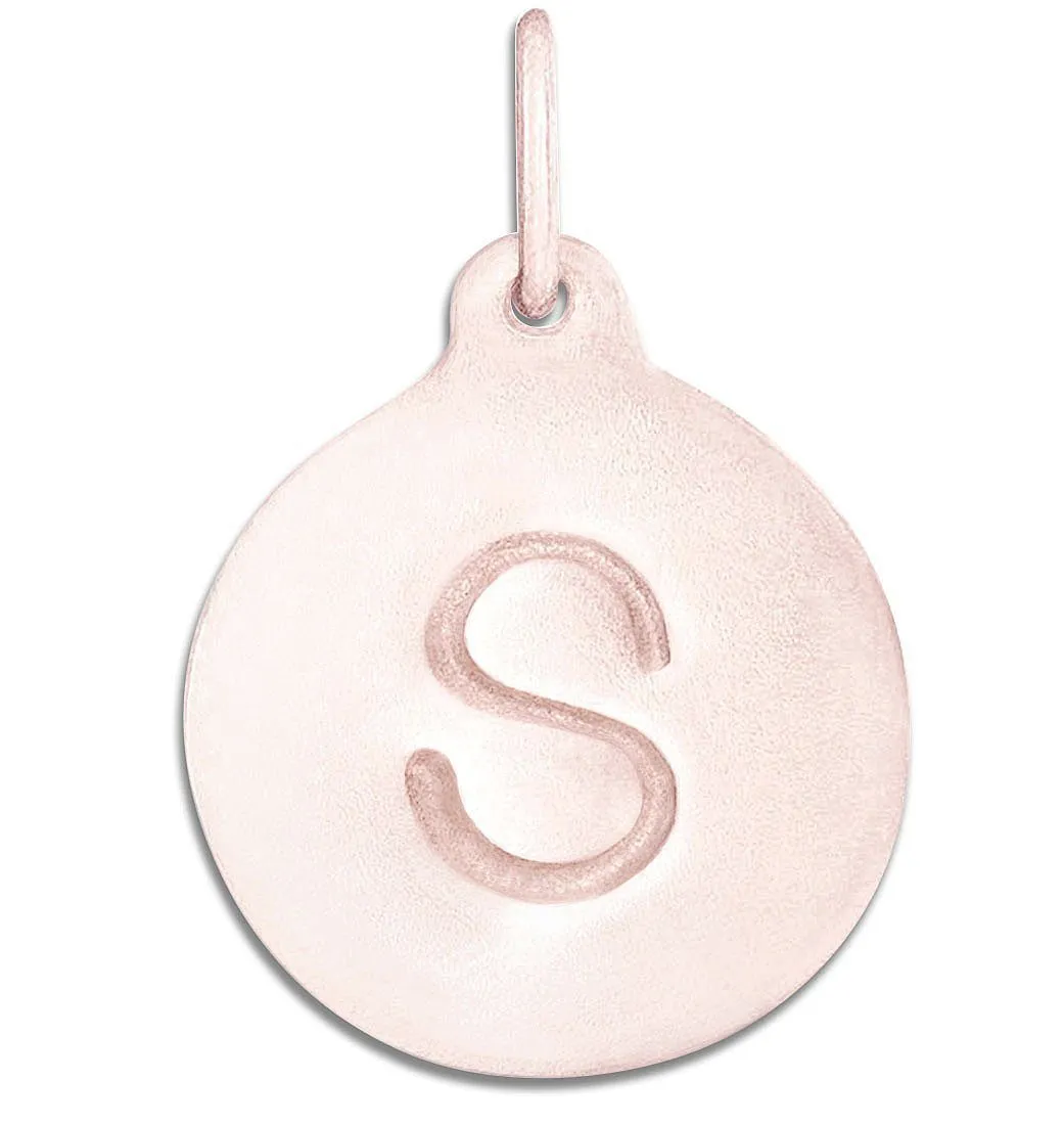 S Alphabet Charm