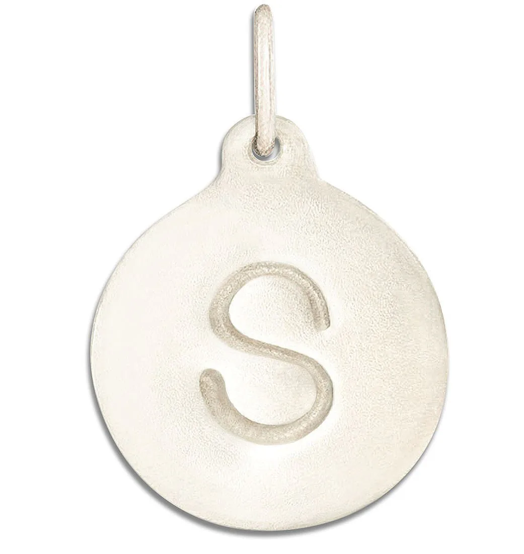 S Alphabet Charm