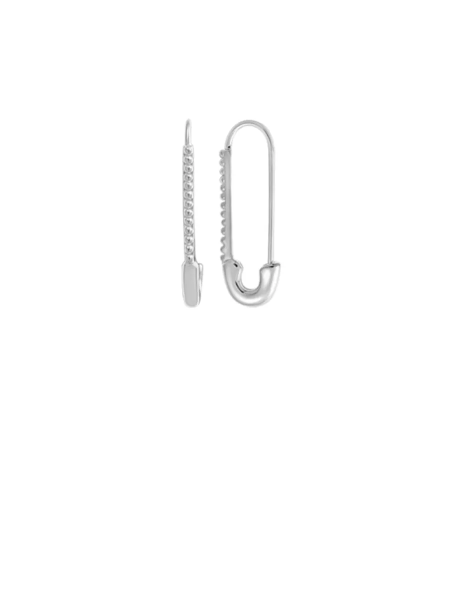 Safety Pin Earrings by boma