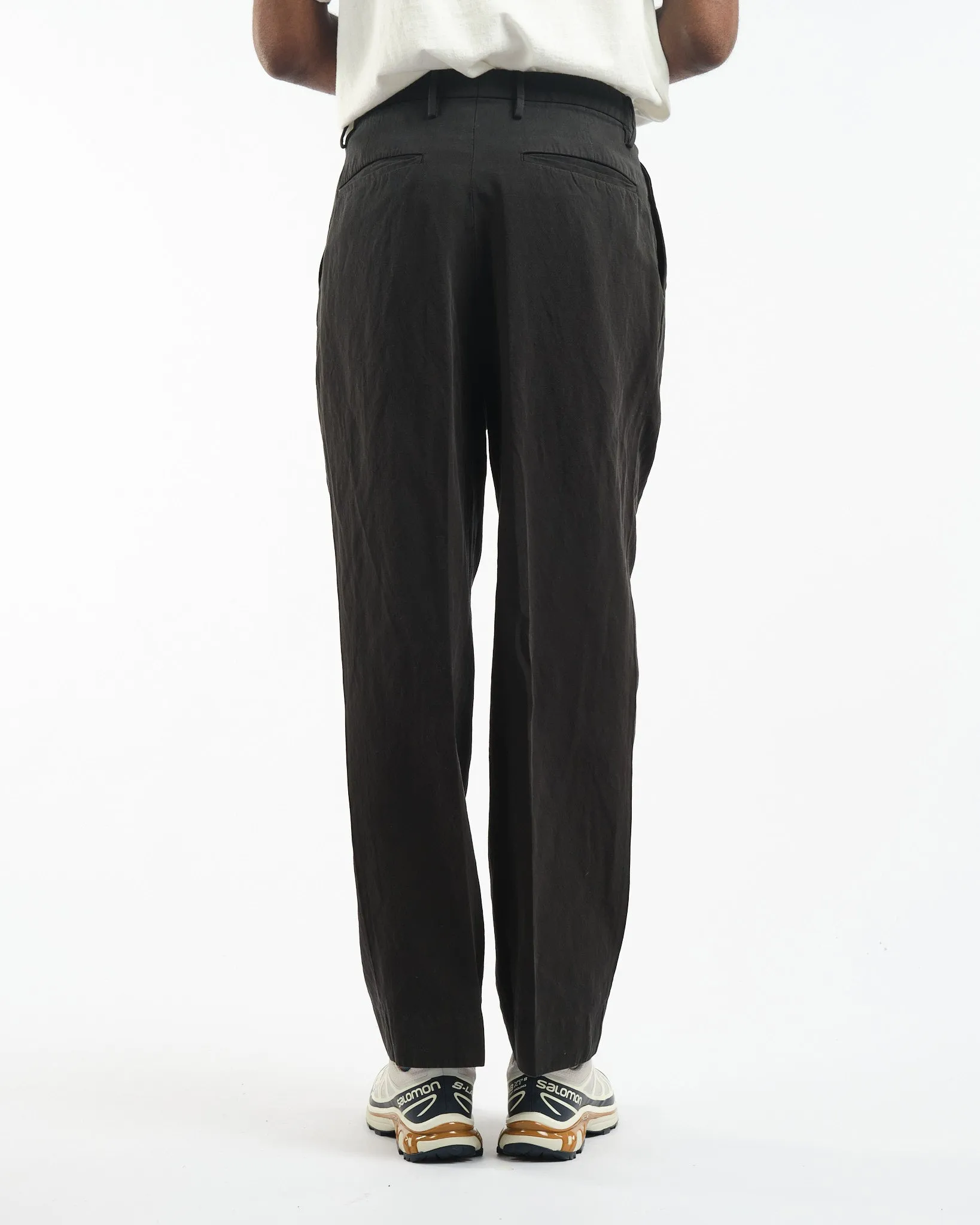 Shoecut Slacks Ink Black