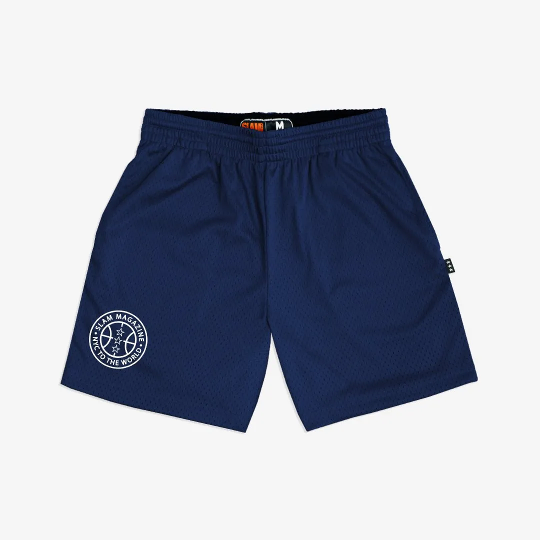 SLAM Baseline Circle Mesh Practice Shorts