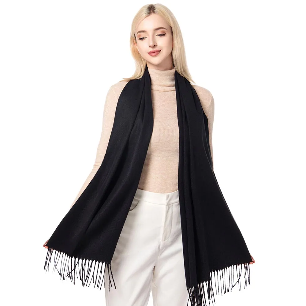 Solid Oblong Scarf