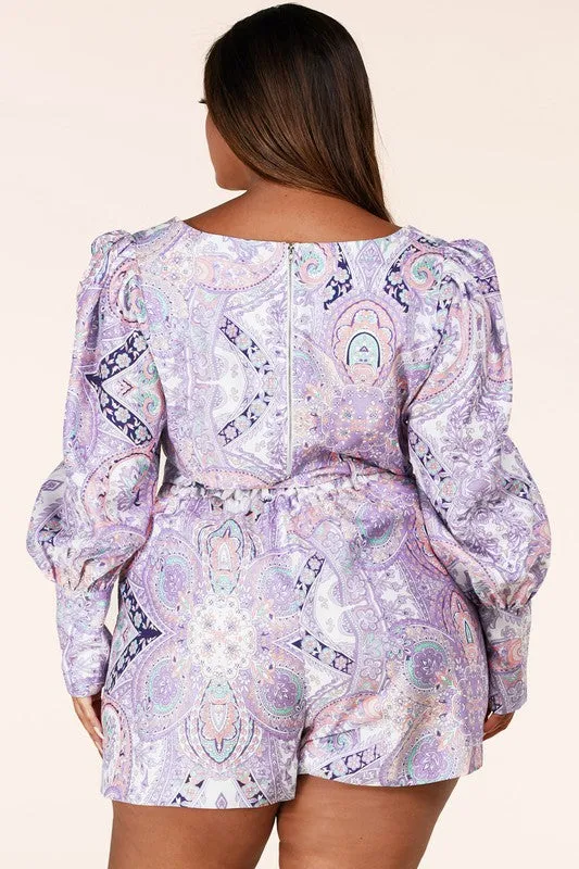 Sweet Lavender Paisley Set