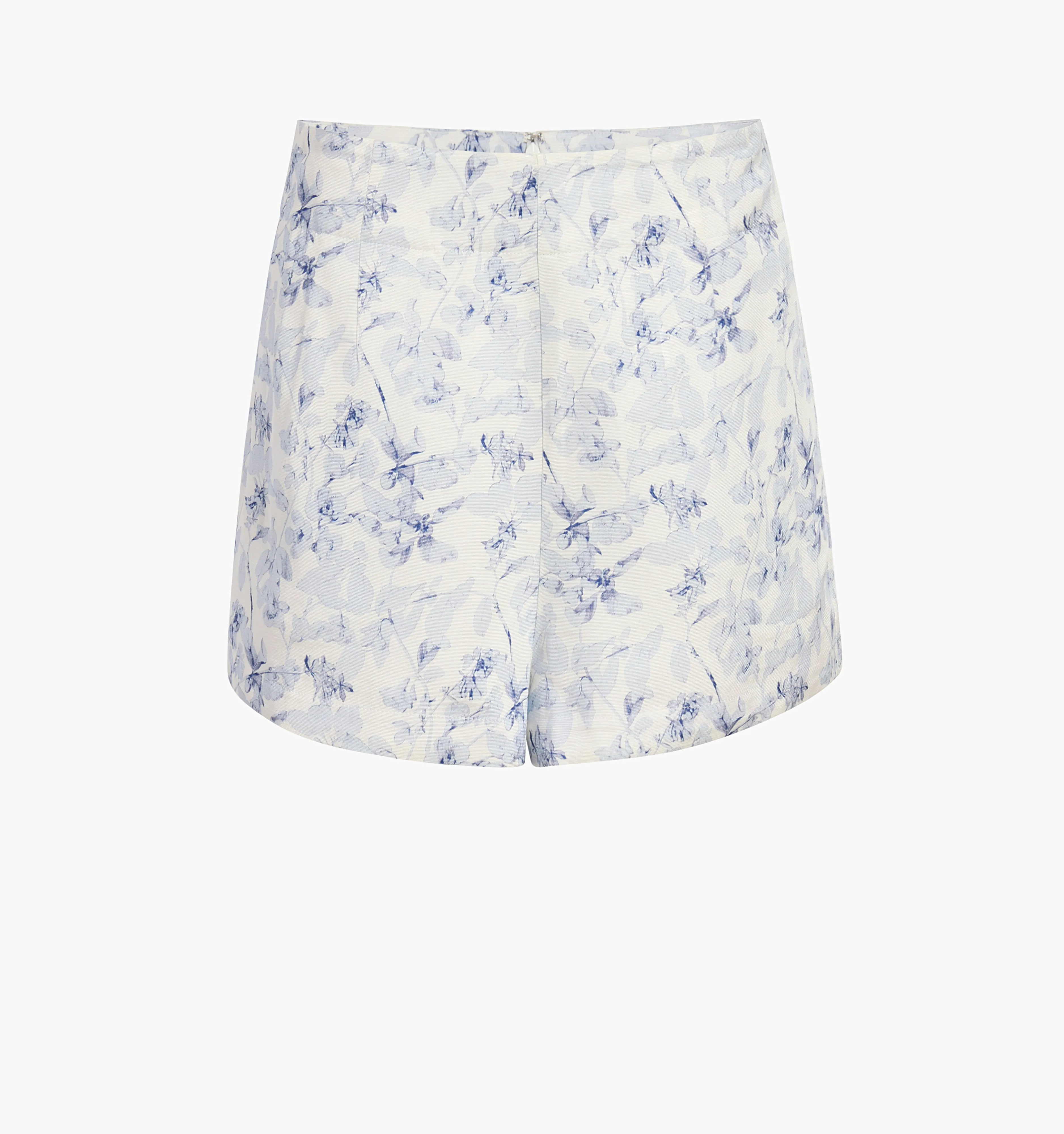 The Lisette Short - Pressed Flowers Satin Faille