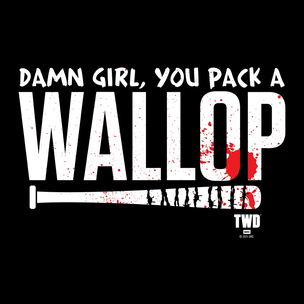 The Walking Dead Negan Pack A Wallop Adult Short Sleeve T-Shirt