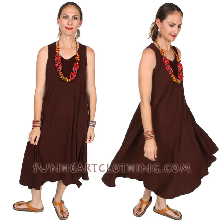 Tienda ho Zohara Tank Dress Moroccan Cotton Sml-2x