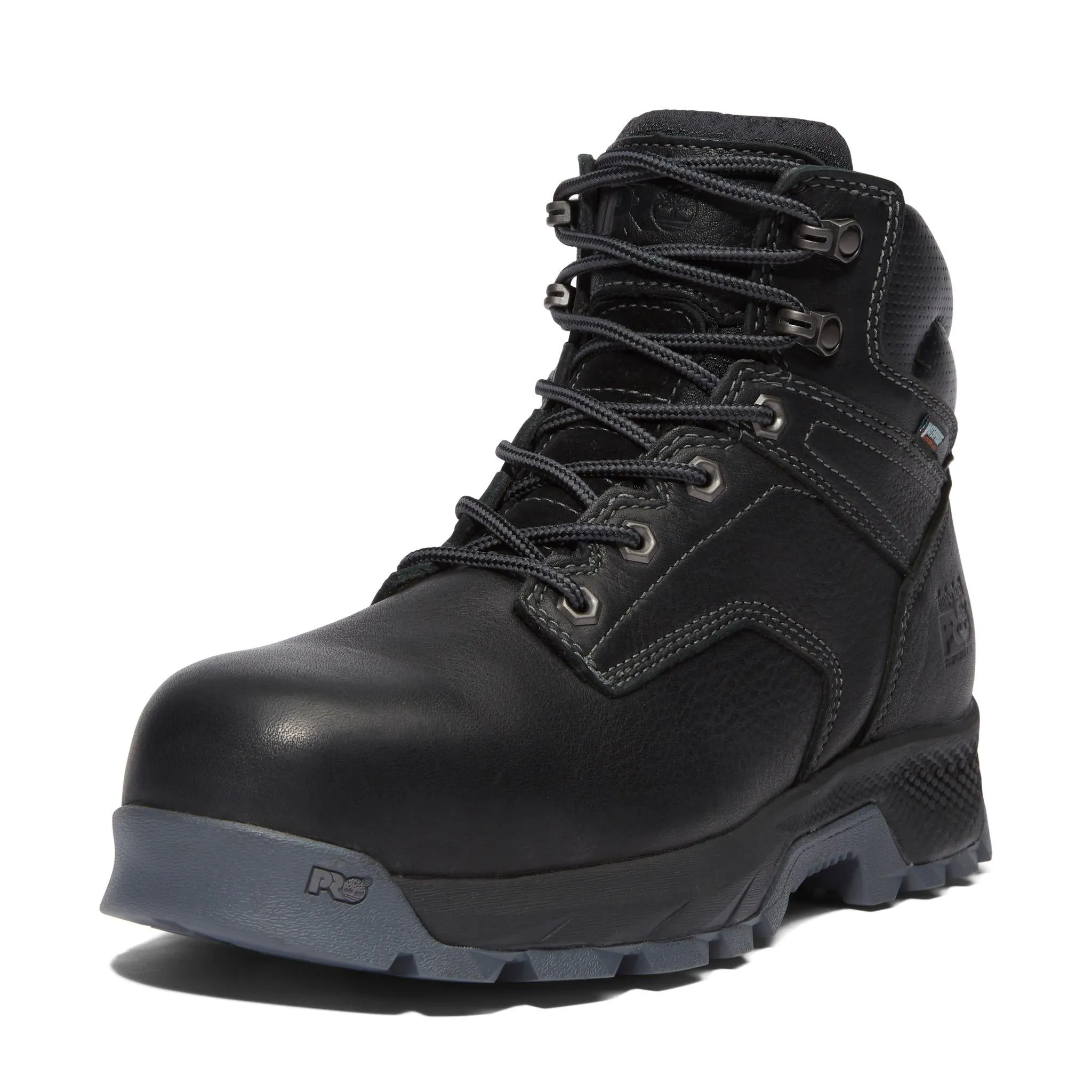 Titan EV 6 Inch Composite-Toe Waterproof Work Boot Black