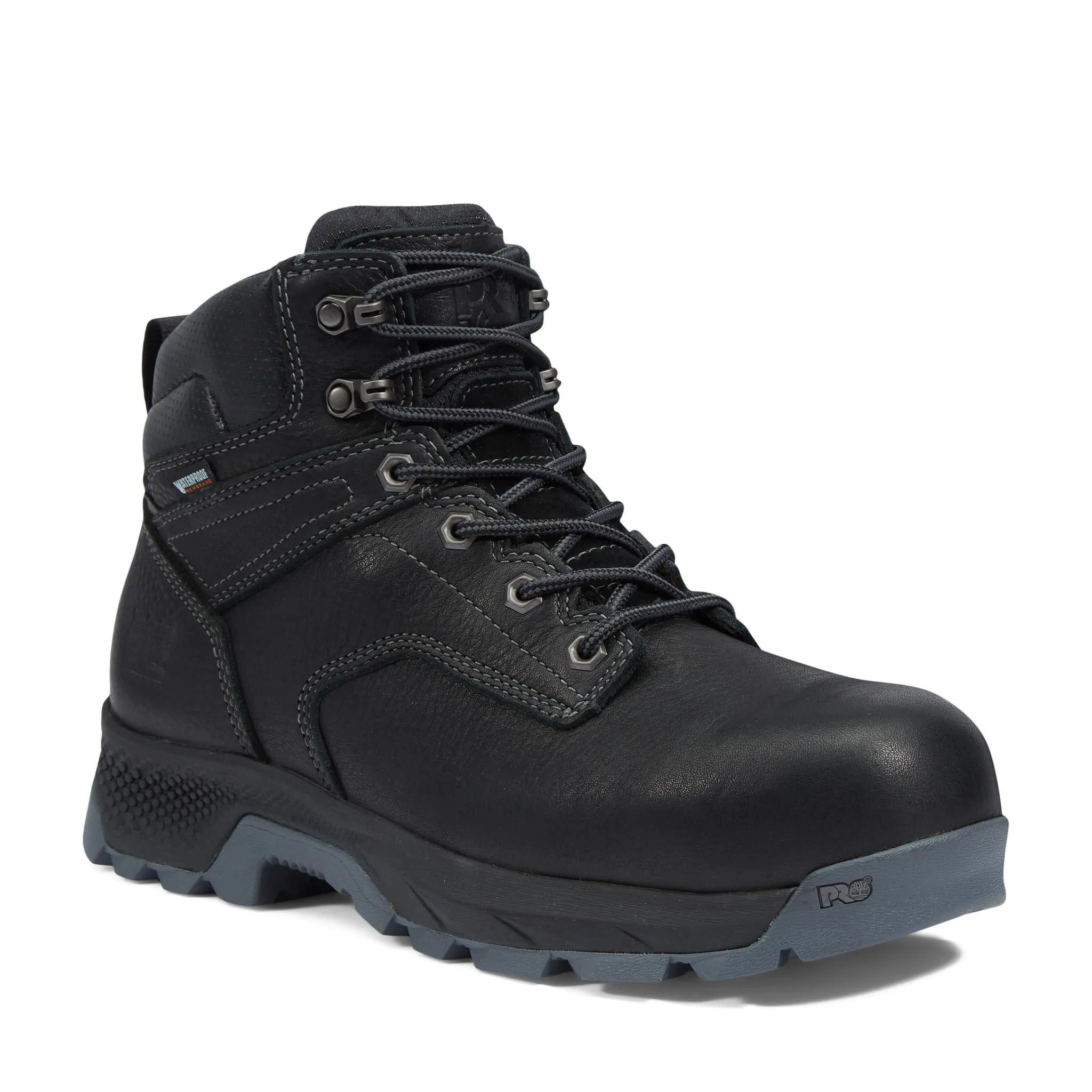 Titan EV 6 Inch Composite-Toe Waterproof Work Boot Black