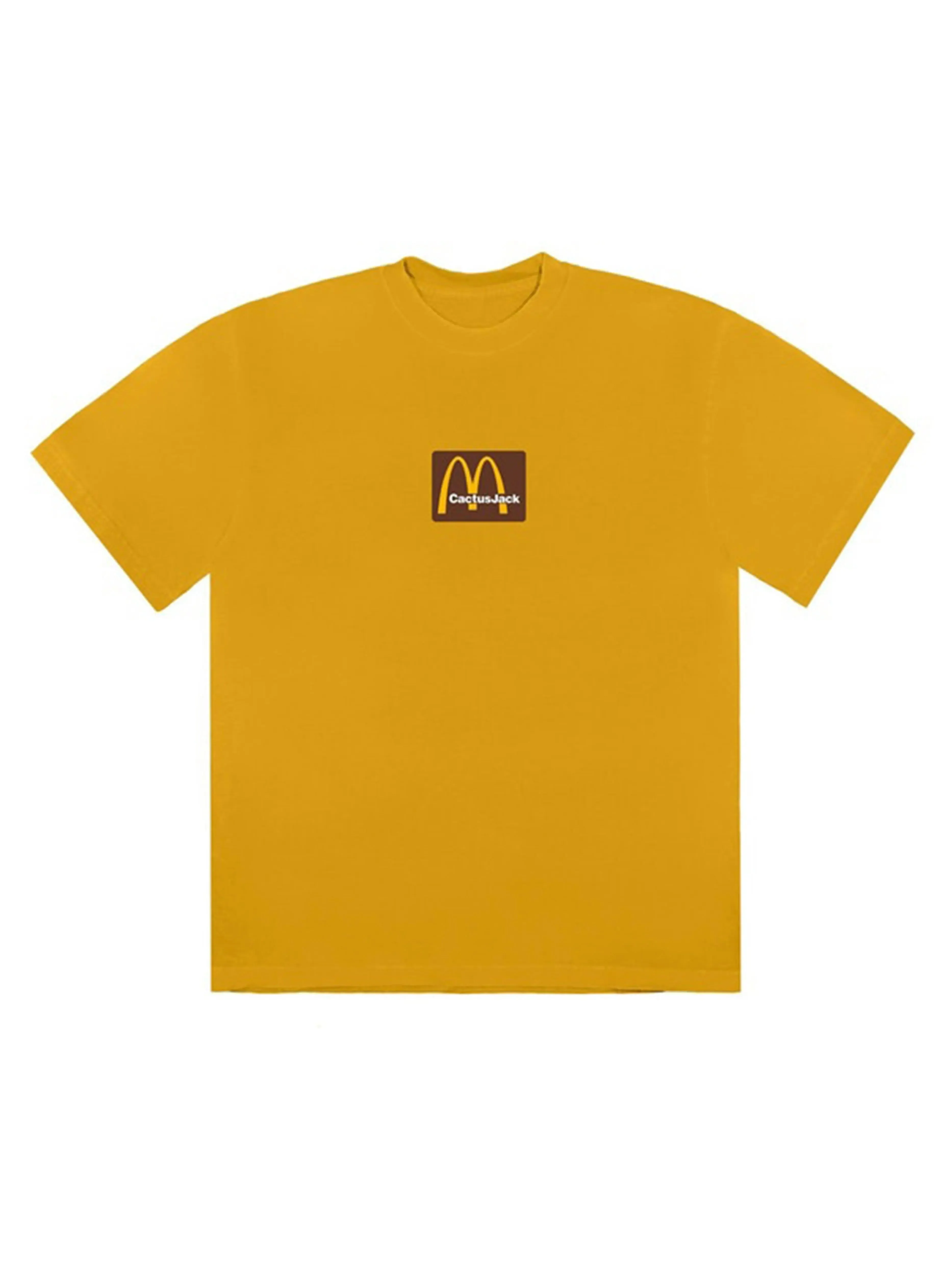 Travis Scott x McDonald's Sesame III T-Shirt Gold