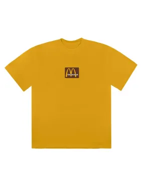 Travis Scott x McDonald's Sesame III T-Shirt Gold