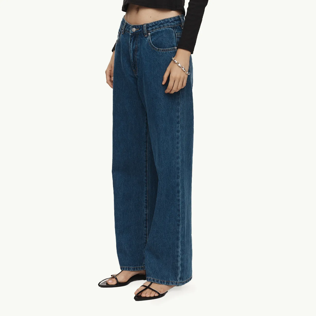 Wide Leg Jean - Heritage Blue