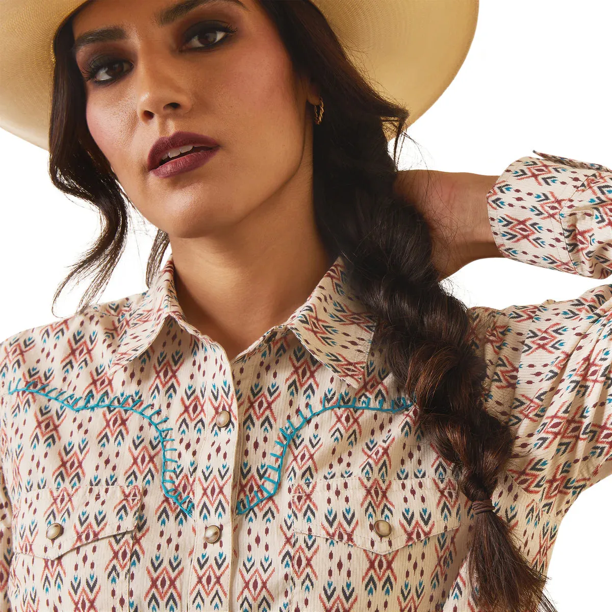 Womens Ariat R.E.A.L Cimarron Print Shirt