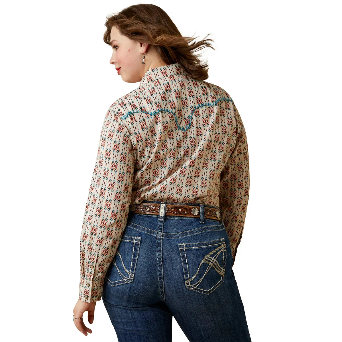 Womens Ariat R.E.A.L Cimarron Print Shirt