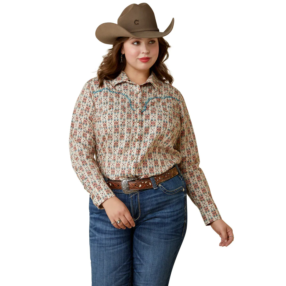 Womens Ariat R.E.A.L Cimarron Print Shirt