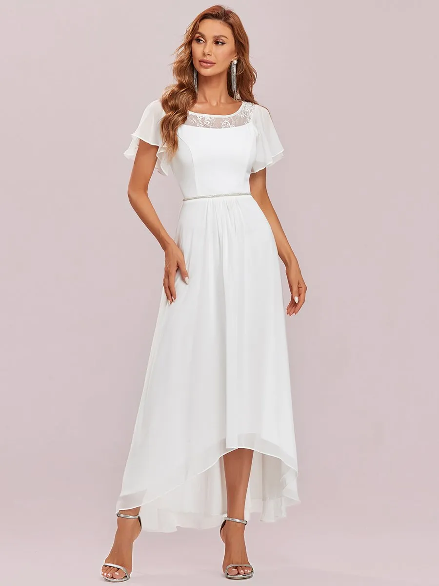 Women's Casual Boat Neck A-Line Midi Dress Wholesale