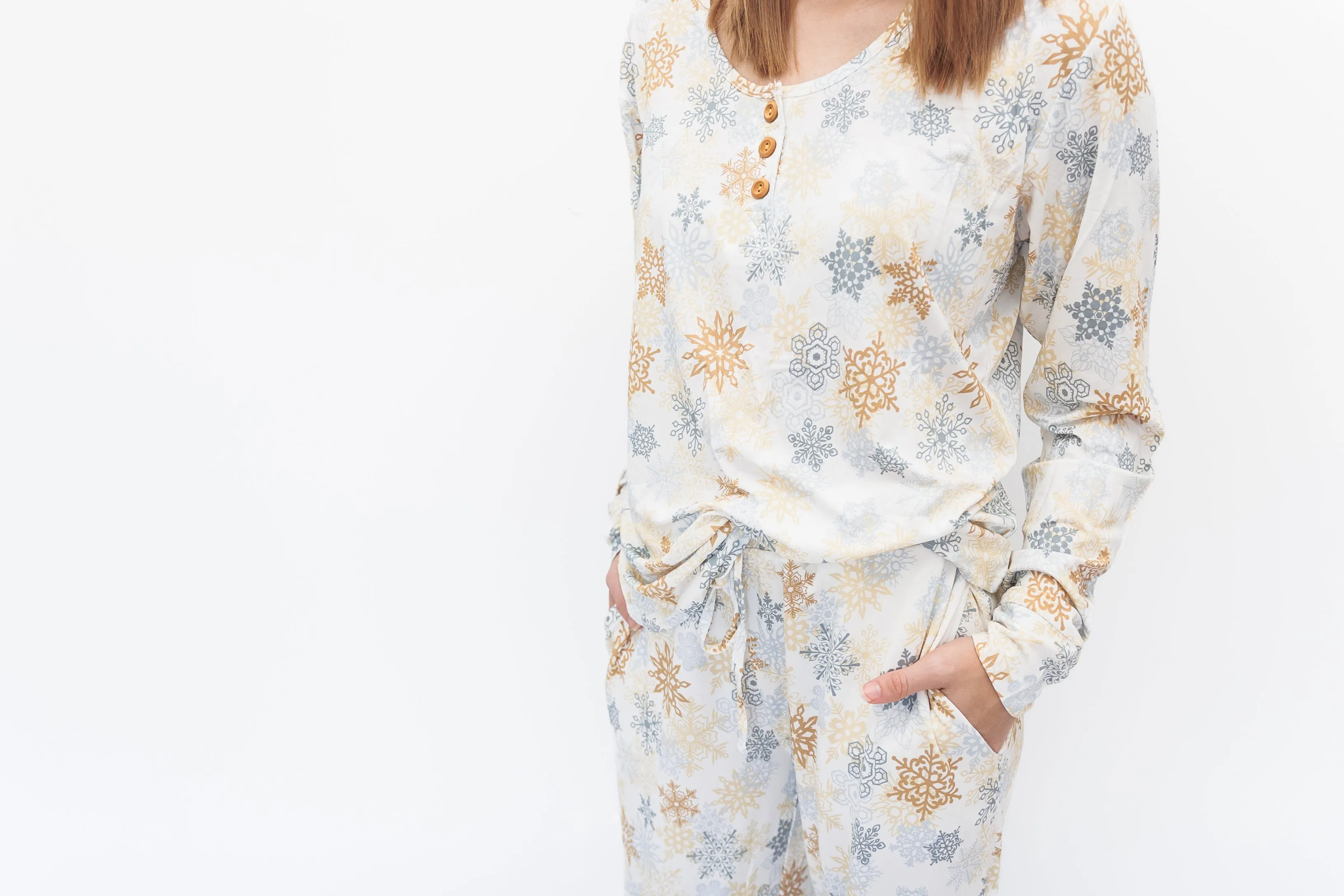 WOMEN'S PAJAMA SET- Snowflake