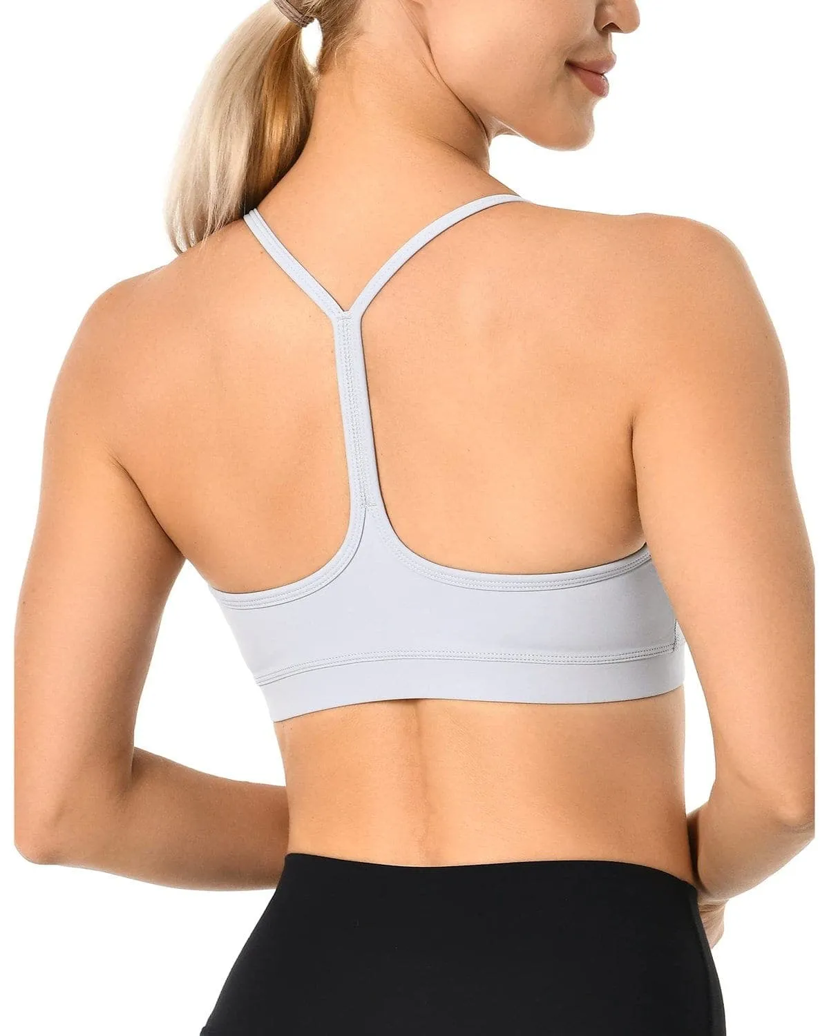 Y Back Workout Racerback Padded Bra