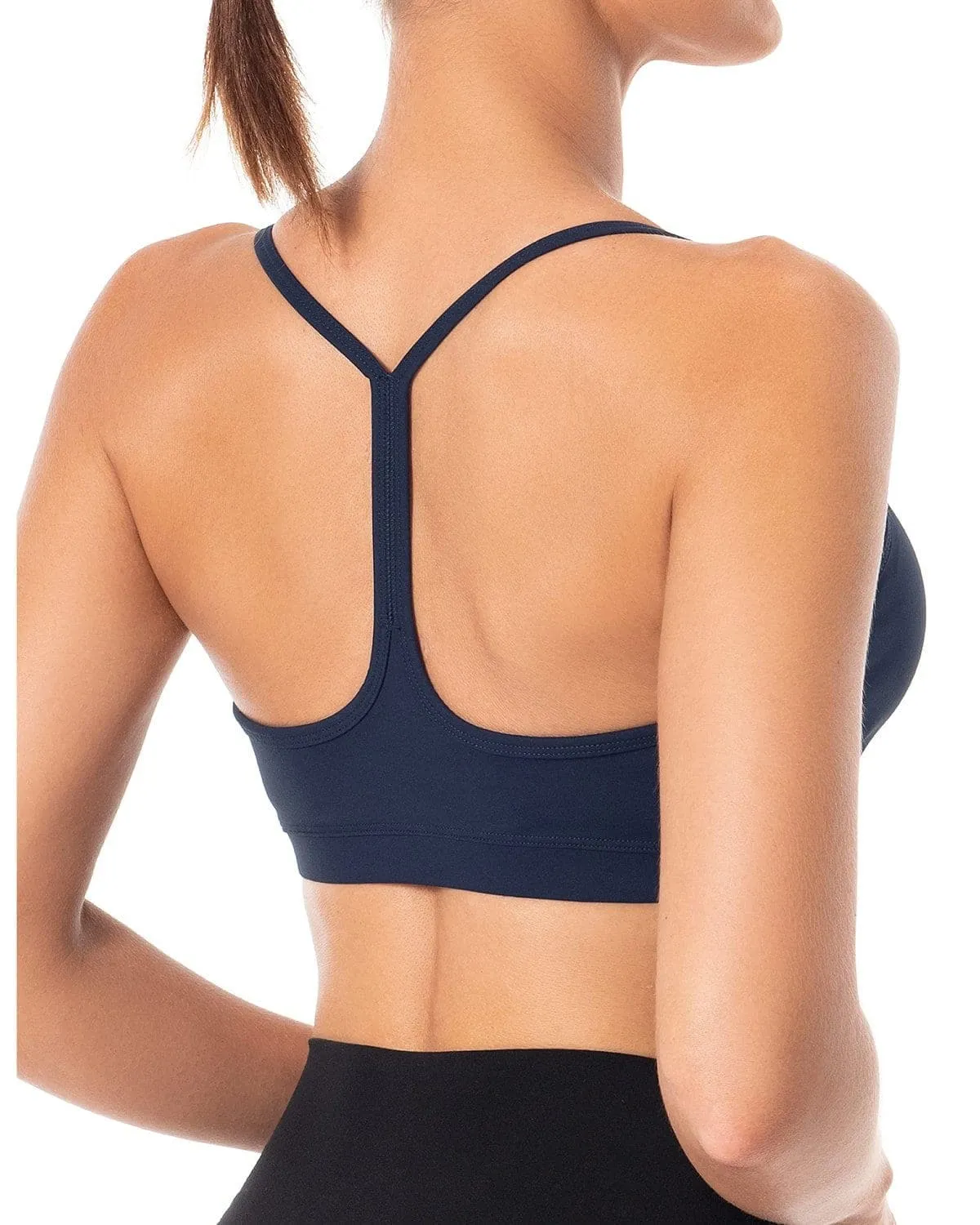 Y Back Workout Racerback Padded Bra