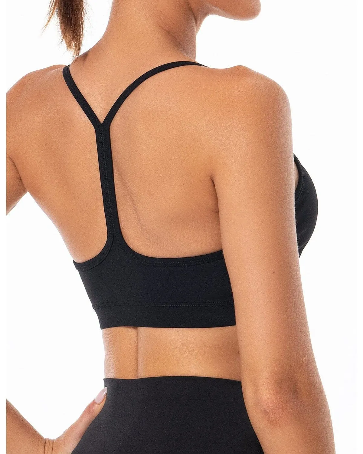 Y Back Workout Racerback Padded Bra