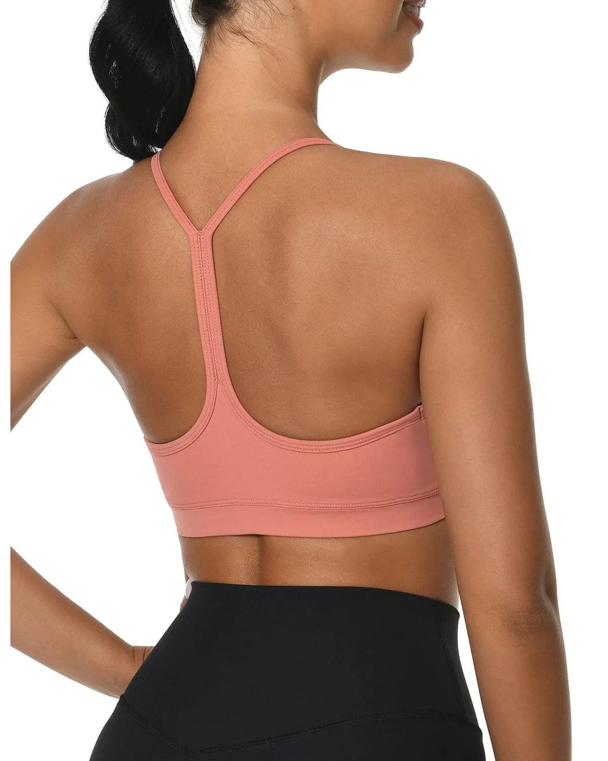 Y Back Workout Racerback Padded Bra