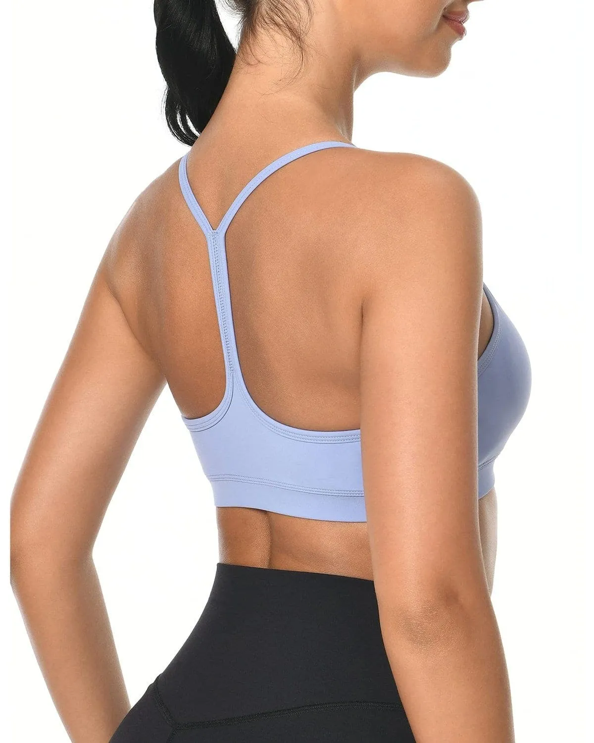 Y Back Workout Racerback Padded Bra