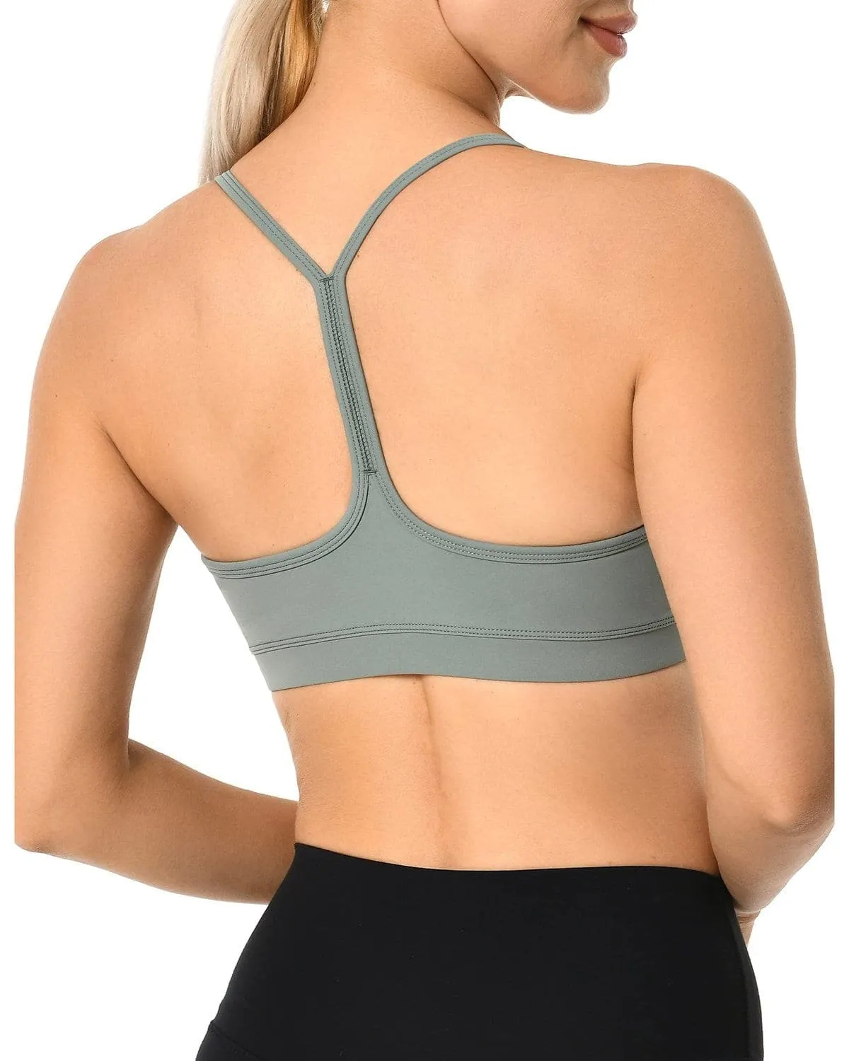 Y Back Workout Racerback Padded Bra