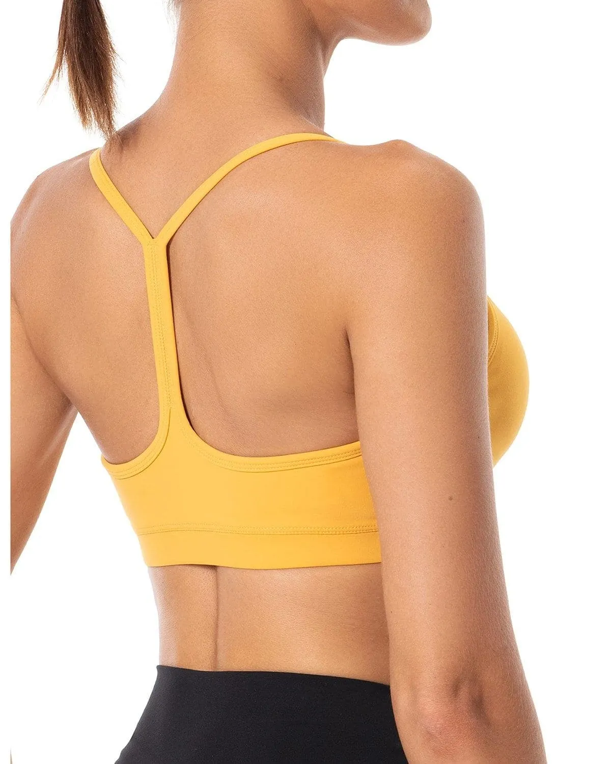 Y Back Workout Racerback Padded Bra