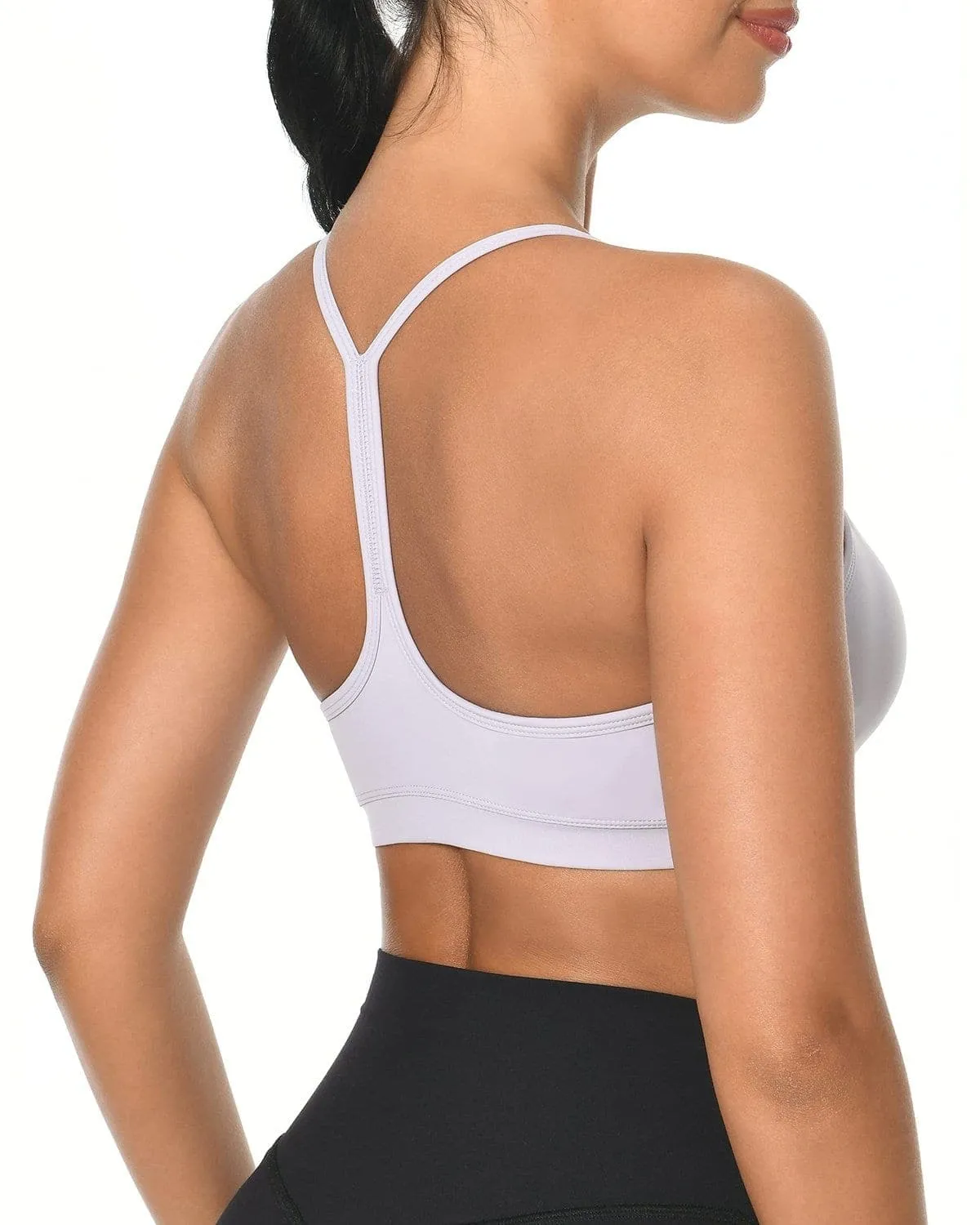 Y Back Workout Racerback Padded Bra